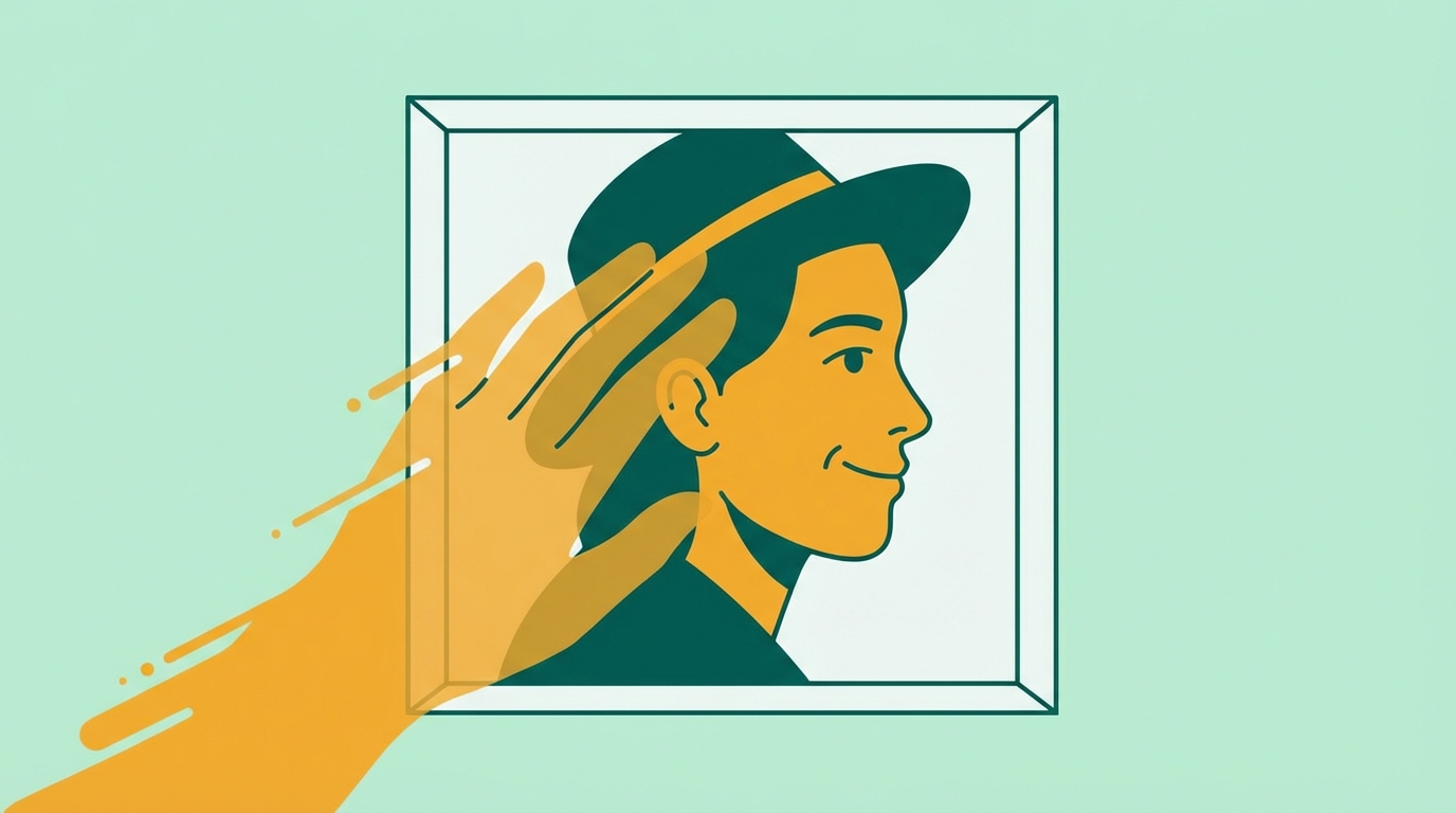 A stray hand removed from the edge of a group photo, background filled cleanly by AI